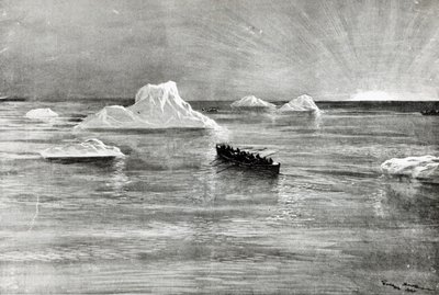 Dawn Breaking for Some of the Rescued Passengers in One of the 